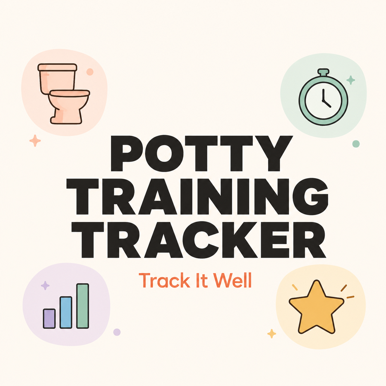 Potty Training Dashboard — Digital Download